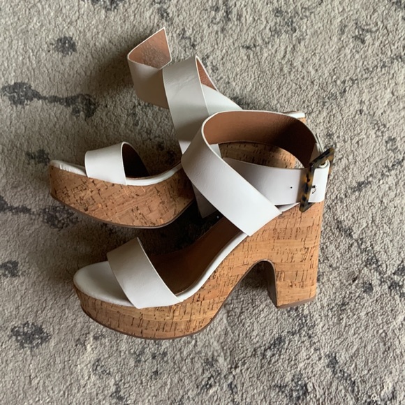 Retro cork platform heel - Picture 5 of 5